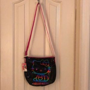Hello Kitty Rainbow Sequined Purse NWT